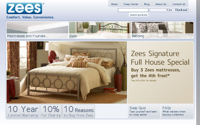 Screen capture showing full page