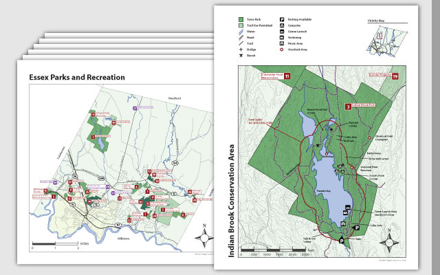 Overview of maps in the system